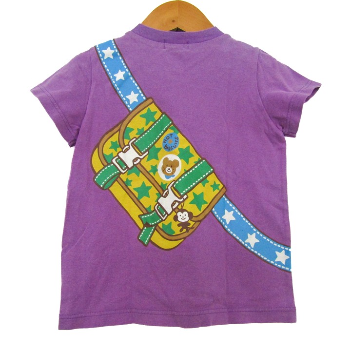 ミキハウス 半袖Tシャツ トップス だまし絵 ホットビスケッツ ベビー 