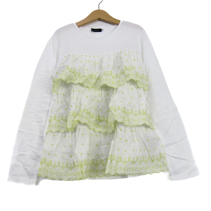 べべ 長袖Tシャツ トップス フリル 未使用品 キッズ 女の子用 150