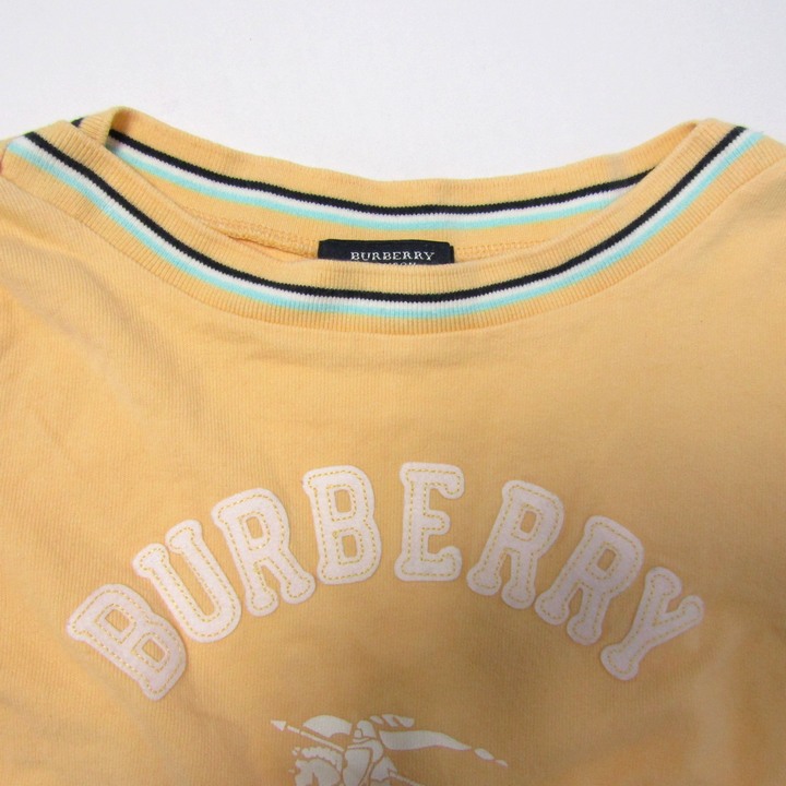 バーバリー 長袖Tシャツ プリントT コットン ブランド トップス 