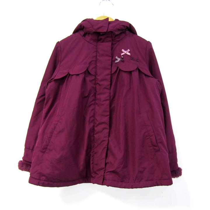 べべ 中綿ジャケット ジャンパー アウター キッズ 女の子用 120サイズ 