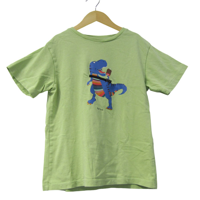 未使用品　ポールスミス　恐竜プリント　Tシャツ 半袖 ポールスミス 半袖Tシャツ トップス 恐竜 コットンT キッズ 男の子用