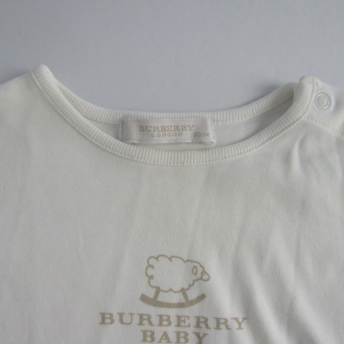 バーバリーロンドン 半袖Tシャツ トップス ロゴT コットン 日本製 