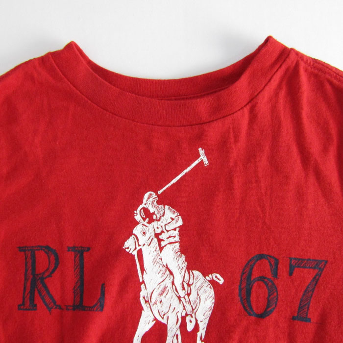 ポロラルフローレン 長袖Tシャツ トップス ロンT ポニーロゴ キッズ