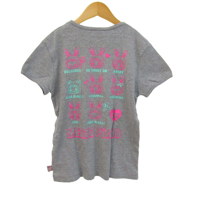 メゾピアノ 半袖Tシャツ トップス キャラクター柄 キッズ 女の子用 L