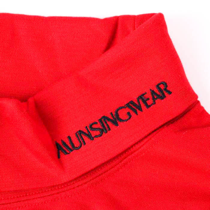 Munsingwear（L）ゴルフウェア ミニワンピース バイカラー 刺繍ロゴ 