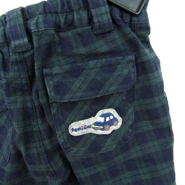 familiar チェック柄 ハーフパンツ 90 familiar チェック柄 ハーフパンツ 90 Familiar Check Style