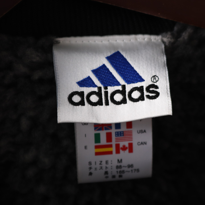 アディダス ベンチコート ロングコート ボアコート スポーツウェア ブランドロゴ メンズ Mサイズ ブラック Adidas 中古 Smasell スマセル 公式通販 サスティナブルアウトレットモール スマセル