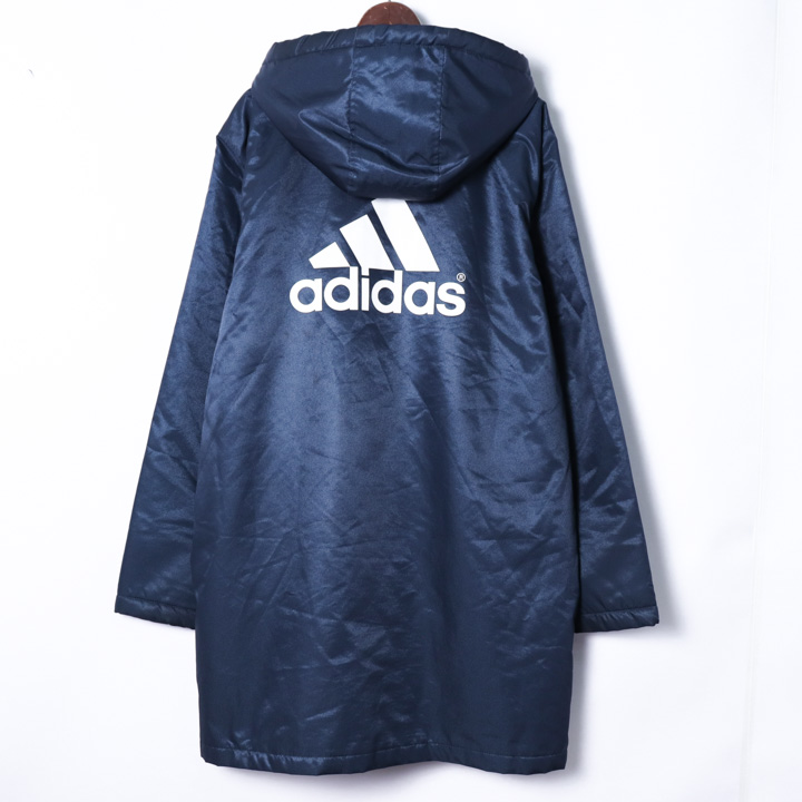 adidasベンチコート