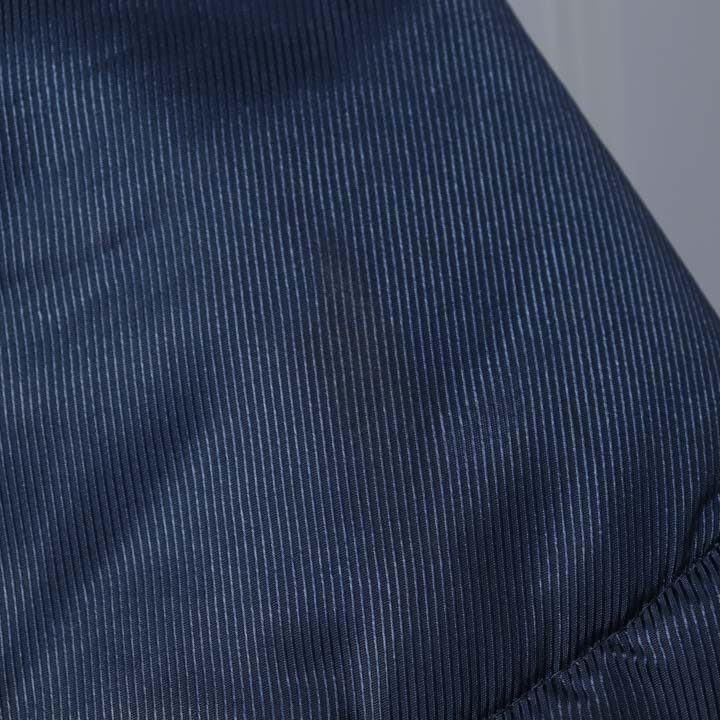アディダス ベンチコート 中綿入り フード付き 胸ロゴ ロングコート
