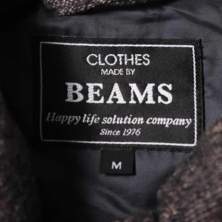 BEAMS ビームスメンズ ピーコート 長袖 ジップアップ カジュアル