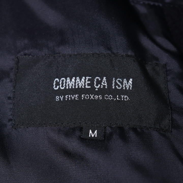 【美品　アウター】COMME CA ISM　Pコート　ブラック　Mサイズ