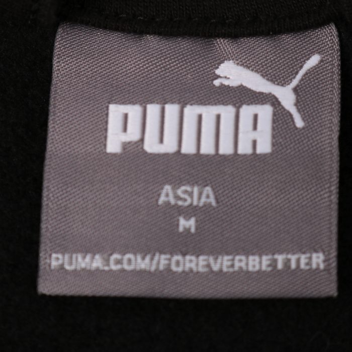 プーマ 長袖ジャージ スウェット スエット ワンポイントロゴ トップス メンズ Mサイズ ブラック PUMA 【中古】 PUMA  USED/古着（その他トップス）｜PUMAのUSED/古着通販サイト SMASELL（スマセル）