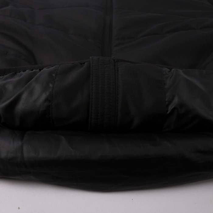 プーマ 中綿ブルゾン ジップアップ ジャケット ジャンパー アウター スポーツウェア メンズ US Mサイズ ブラック PUMA