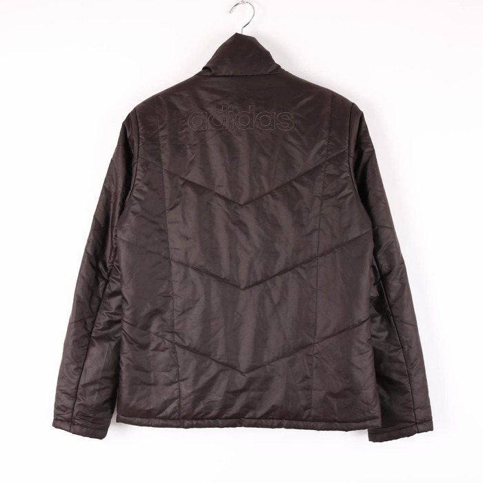 アディダス 中綿ブルゾン ジャケット 背面ロゴ アウター ジャンパー
