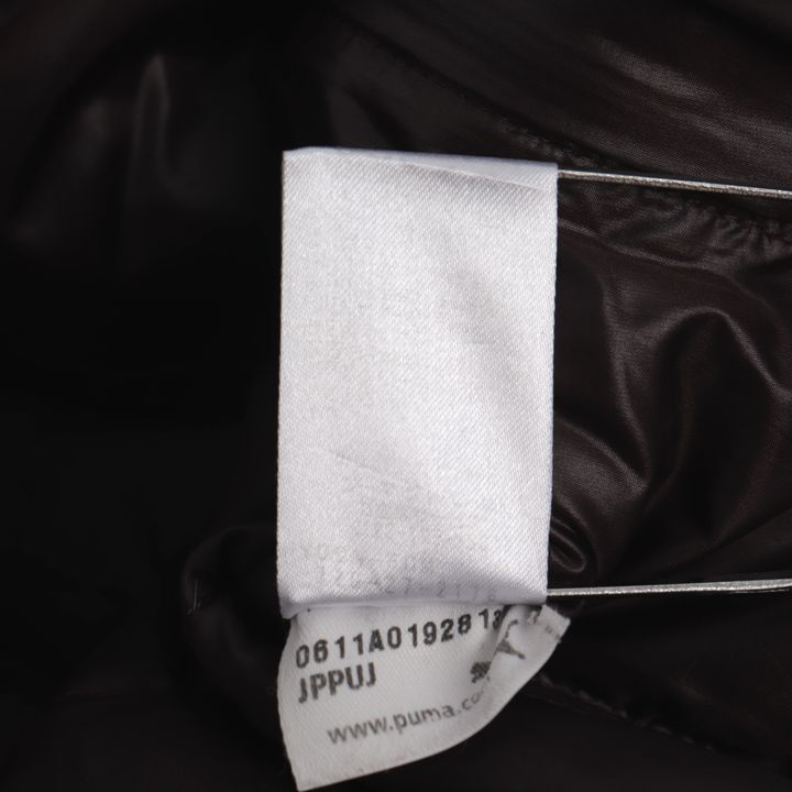 プーマ 中綿ブルゾン フード付き ジップアップ 胸ロゴ ジャケット