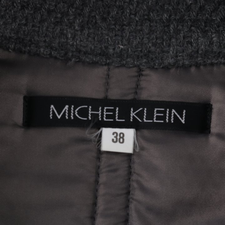 ミッシェルクラン Pコートジャケット サイズ38 黒