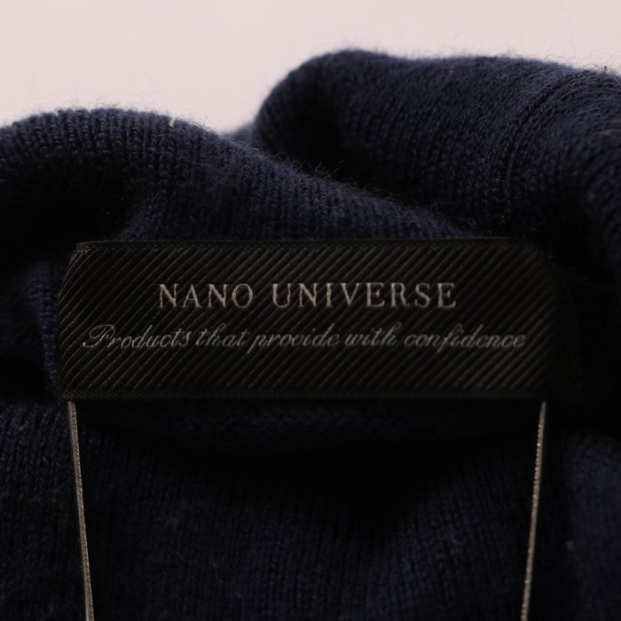 nano universe ニットセーター タートルネック