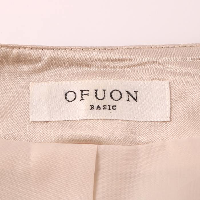 未使用品】ofuon オフオン スーツ ウール&シルク 未使用 タグ付-