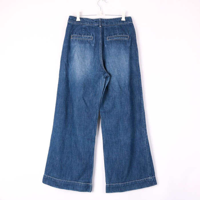 Yves Saint Laurent デニム ワイド ショートパンツ キュロット（Yves  