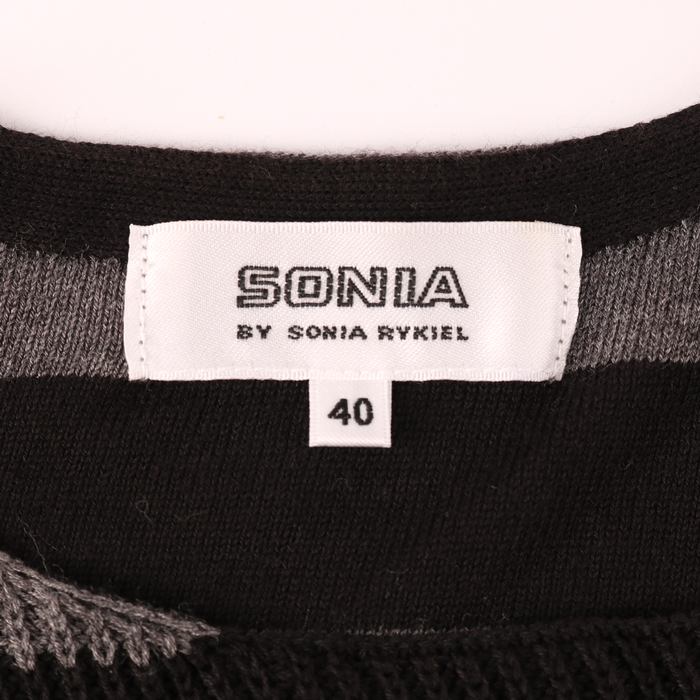 SONIA BY SONIA RYKIEL レディース 洗える Tシャツ 黒 M