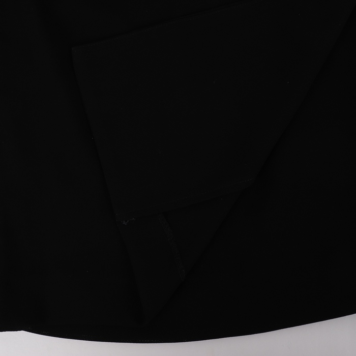 イネド ラップスカート ミニスカート 膝上丈 黒 シンプル 無地 ボトムス 日本製 レディース 2サイズ ブラック INED 【中古】 INED  USED/古着（スカート）｜INEDのUSED/古着通販サイト SMASELL（スマセル）