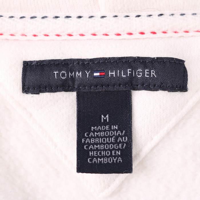 トミーヒルフィガー パーカー サイズL 白色 タグ付き 新品未使用品