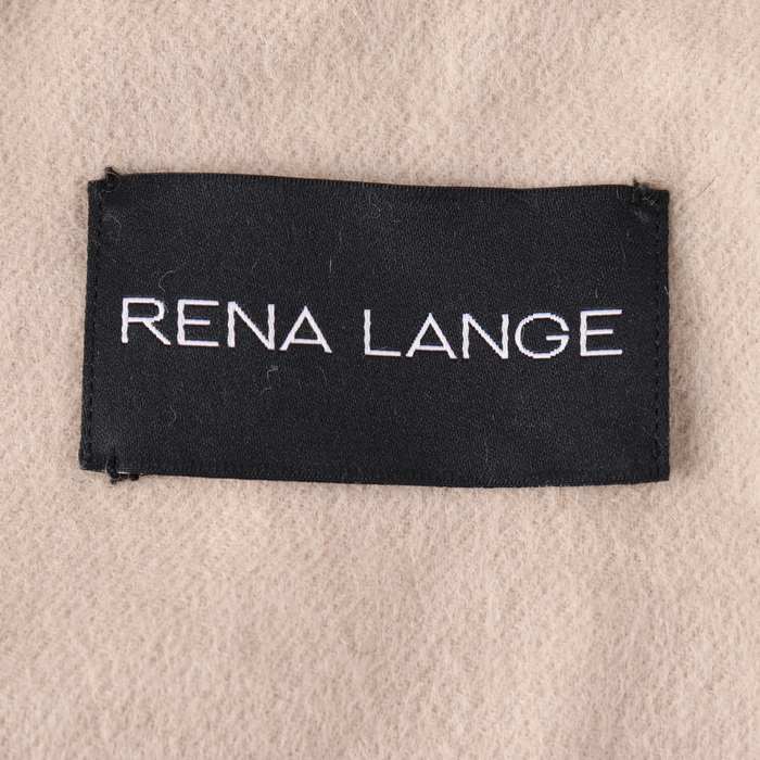 RENA   LANGE  テーラードジャケット　ベージュ×黒