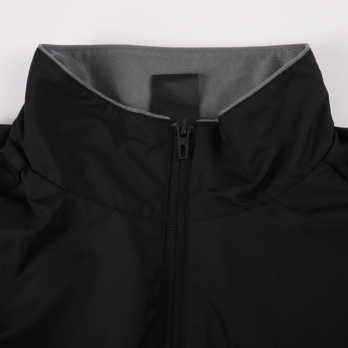 アディダス ナイロンジャケット ウィンドブレーカー 裏起毛 アウター スポーツウェア 大きいサイズ メンズ Oサイズ ブラック adidas