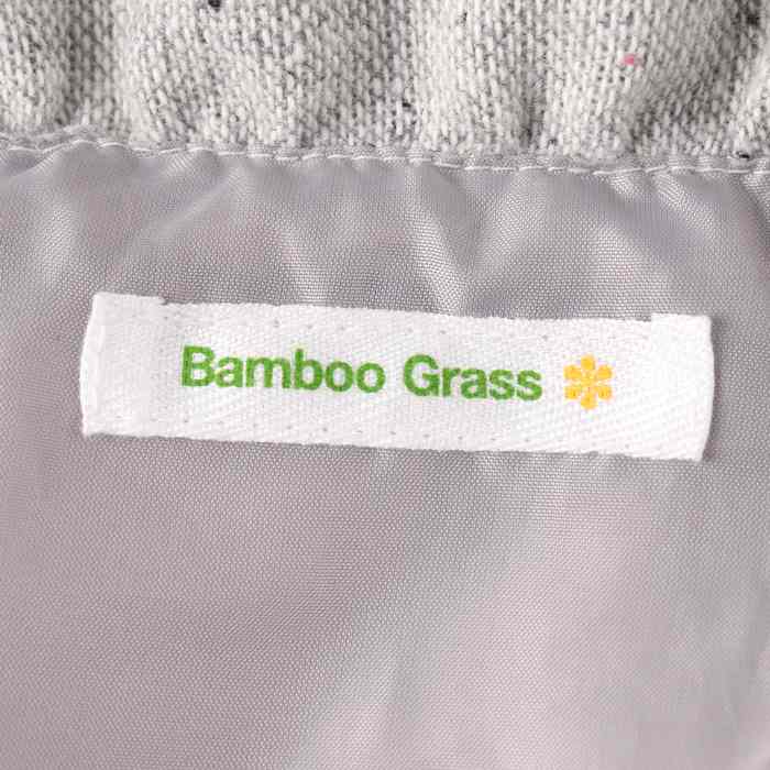 バンブーグラス ブルゾン ジャケット ウール混 中綿 アウター レディース Fサイズ グレー BAMBOO GRASS