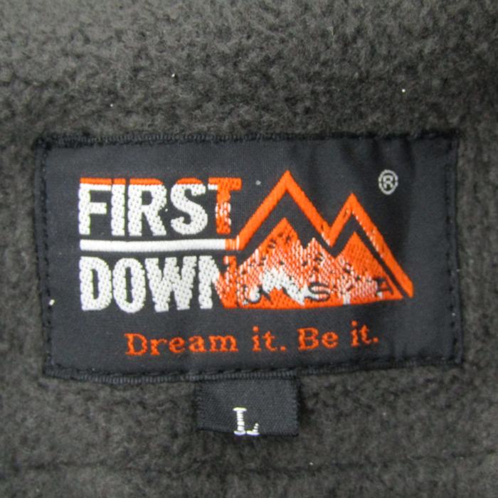 ファーストダウン ブルゾン ジャケット マウンテンパーカー アウター メンズ Lサイズ ベージュ FIRST DOWN 【中古】｜FIRST DOWN ｜店舗買取｜ジャケット/アウター＞その他アウター｜USEDのアパレル通販サイト - SMASELL（スマセル）