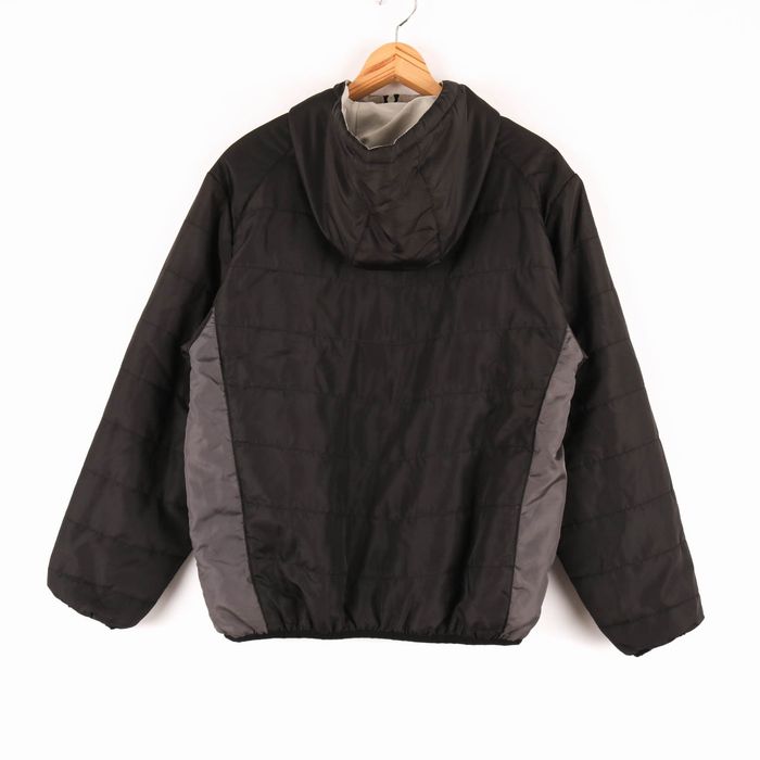 90s FILA ジャケット　中綿 Vintage 90S FILA Embroidered Patch Navy Velvet Grunge Jacket