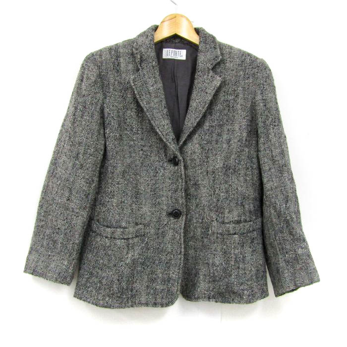 レディース Christian Dior グレー テーラードジャケット サイズ9