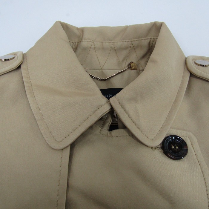 ZARA - ザラ トレンチコート アウター レディース USA XSサイズ ベージュ系 ZARAの通販 by ブランドリユースショップ「KBNET」｜ ザラならラクマ
