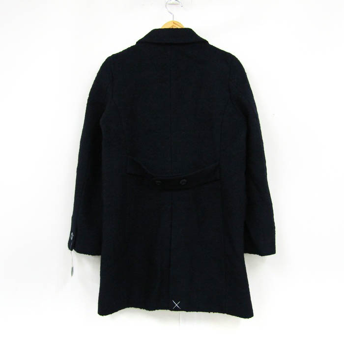 URBAN RESEARCH ロングコート ハイネック Oneサイズ ネイビー
