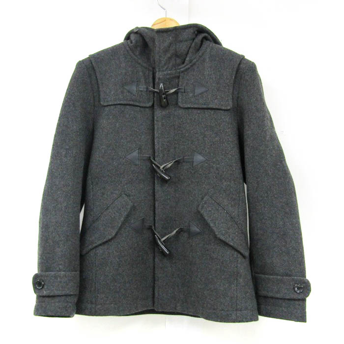 OLD UNIQLO ダッフルコート　XL よら 黒　vintage 古着