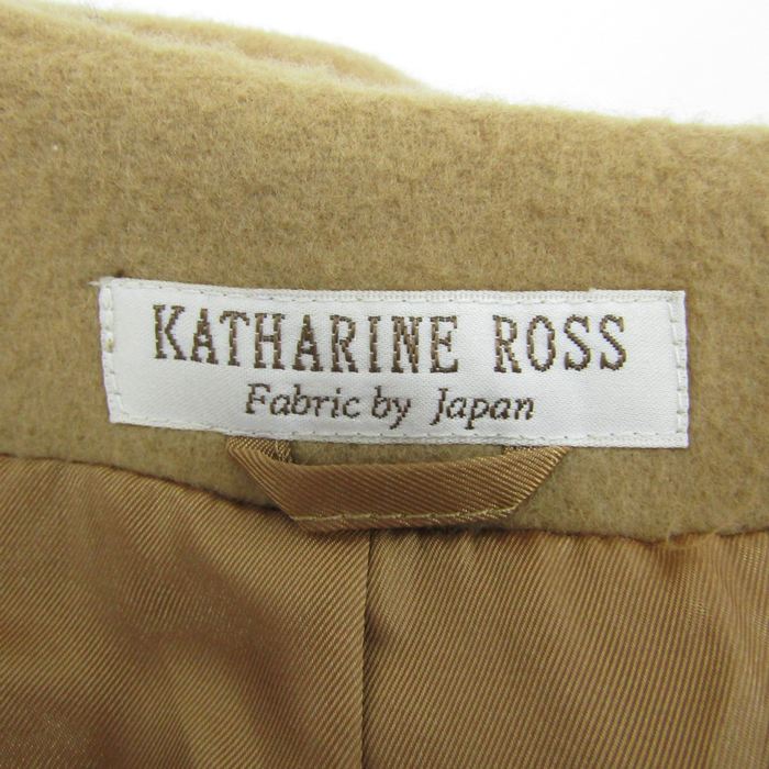 新品未使用　タグ付　KATHARINE ROSS ノーカラージャケットM 新品未使用 タグ付 KATHARINE ROSS ノーカラージャケットM 【公式通販】
