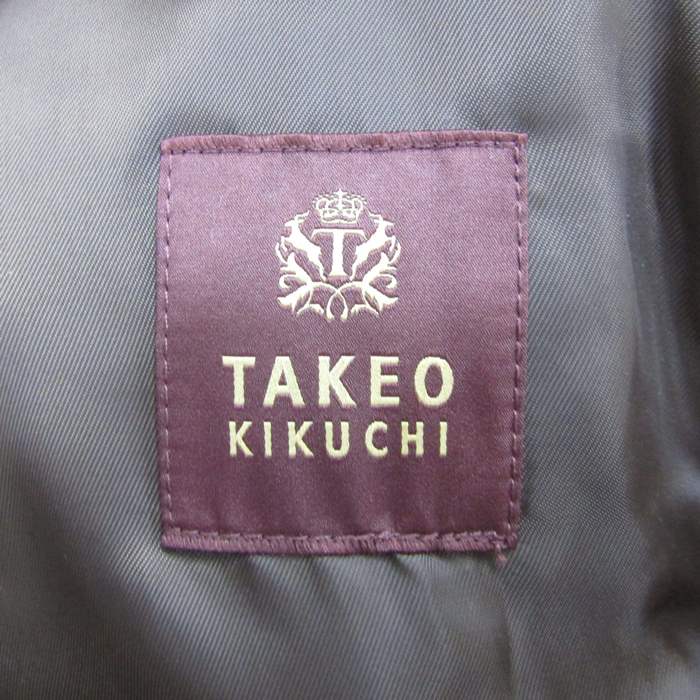 タケオキクチ ショートコート スタンドカラーコート ジャケット
