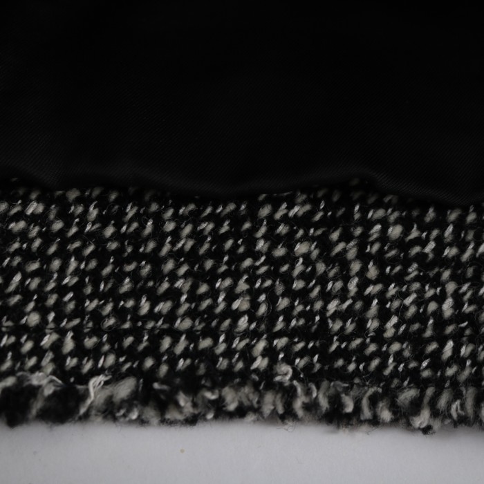 エムプルミエ ウールツイードフリンジジャケット アウター レディース  