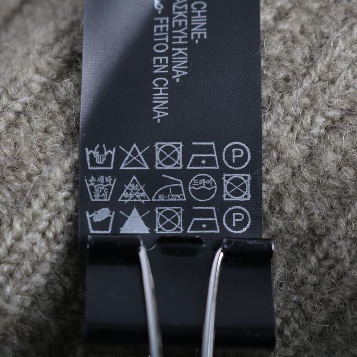 ザラ 長袖ニット トップス メンズ USA Sサイズ カーキ系 ZARA