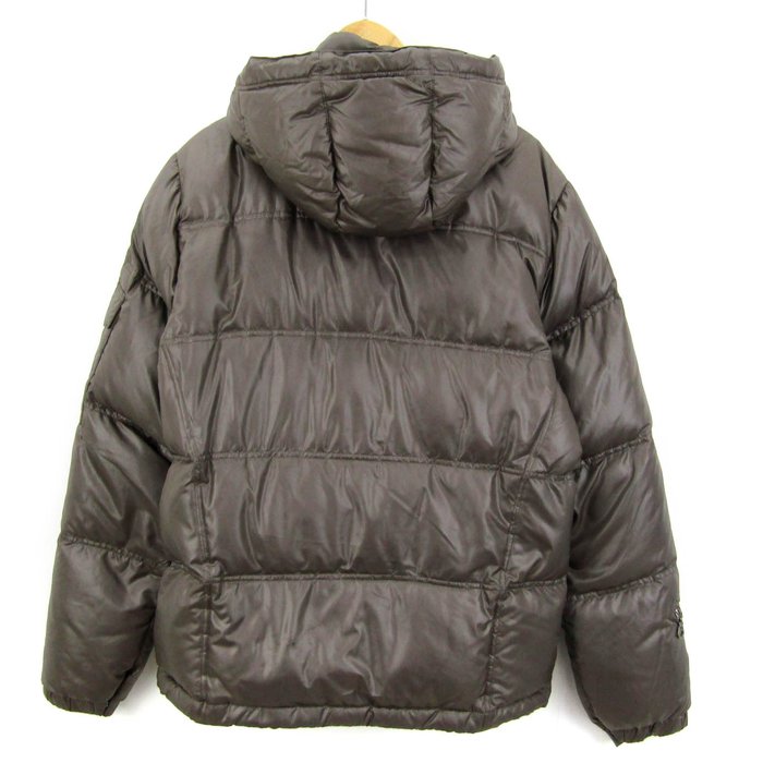 used]DAKS シルバー フード付き ダウンジャケット