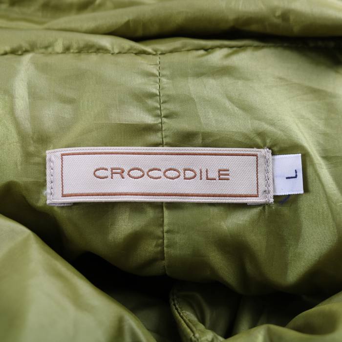 クロコダイル ダウンジャケット ジャンパー アウター レディース Lサイズ イエロー系 CROCODILE 【中古】｜CROCODILE｜店舗買取｜ジャケット/アウター＞その他アウター｜USEDのアパレル通販サイト  - SMASELL（スマセル）