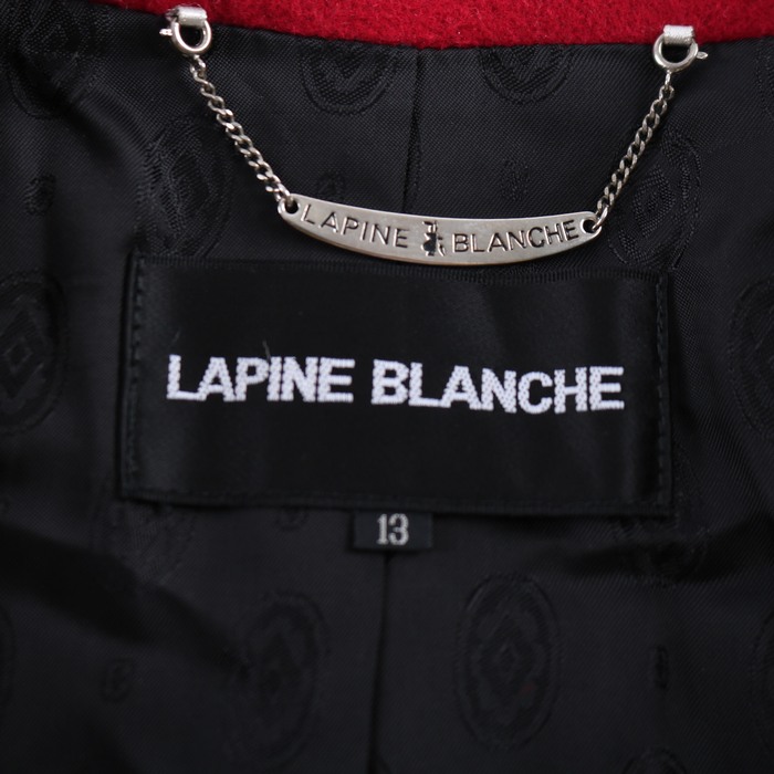 LAPINE BLANCHE ラピーヌブランシュテーラードジャケットピンク9号 ラピーヌブランシェ テーラードジャケット 大きいサイズ