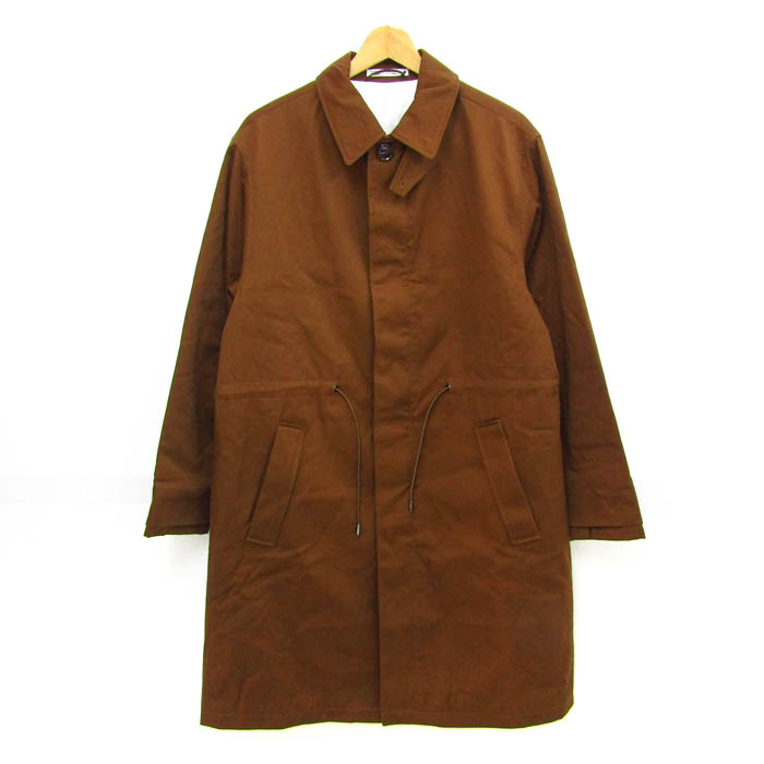 ザラ ロングコート 中綿 カバーオール コットン アウター メンズ USA S  