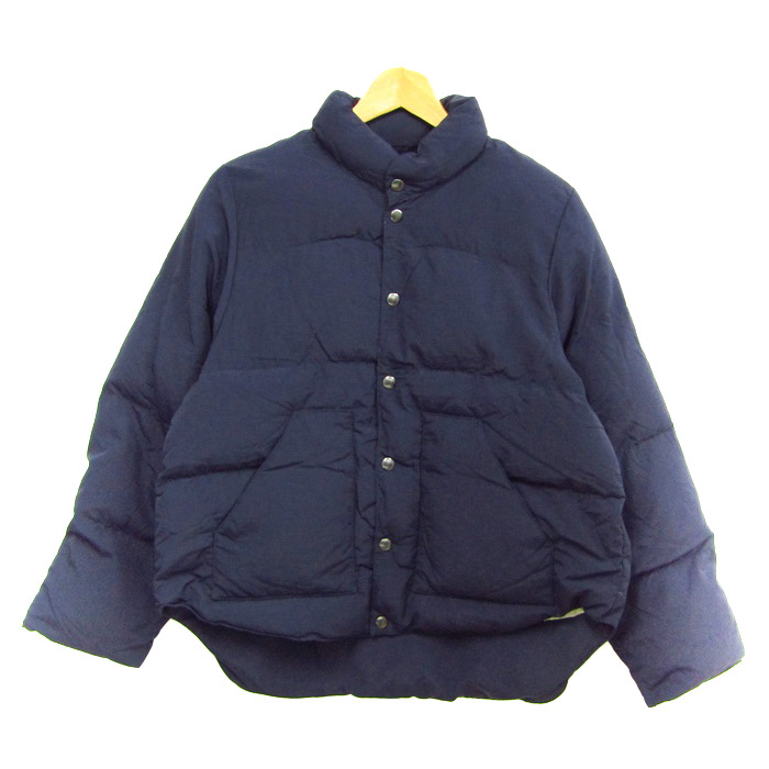 moussyブルー系中綿入りコート(USED) moussyブルー系中綿入りコート(USED)