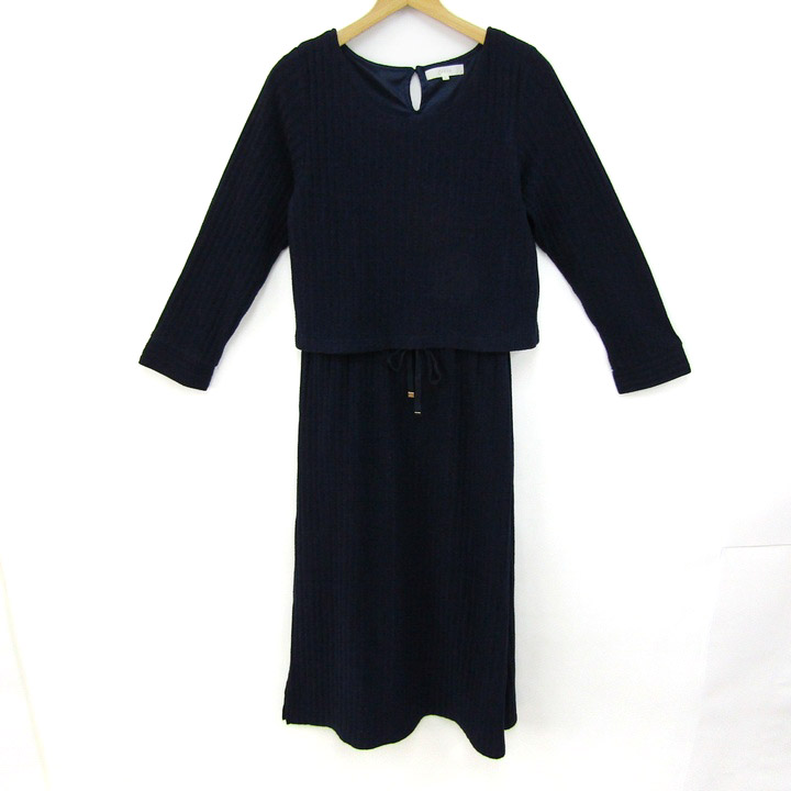 プリングル1815 ニットワンピース トップス 半袖 格子柄 未使用品  