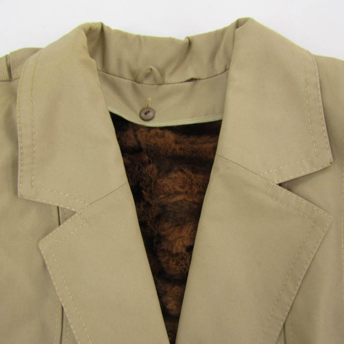 ハウザーマンモス トレンチコート ロングコート アウター Diolen