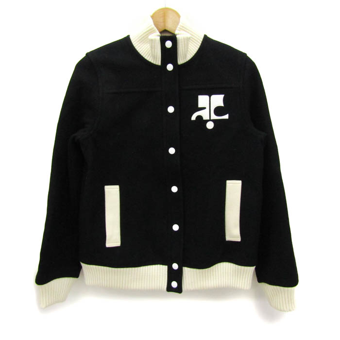 ✨courreges クレージュ ブルゾン wool スタジャン ジャケットM✨ 2025