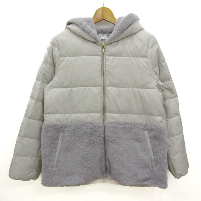 グレー ダウンジャケット サイズF グレー メンズダウンジャケット