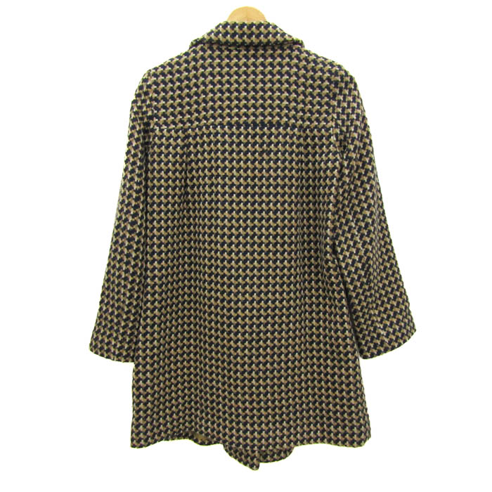 ロペピクニック ロングコート アウター チェック柄 レディース 40 