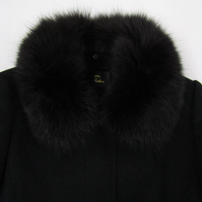 ハイセンスレディースファッション ロングコート ファーコート